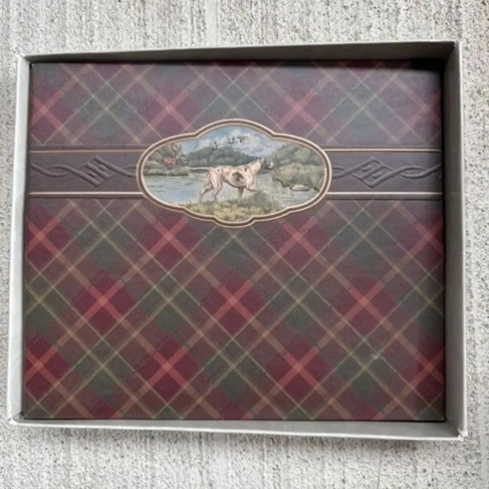 K&Company Bird Dog Hunting 6”x6” Photo Album In Original Box